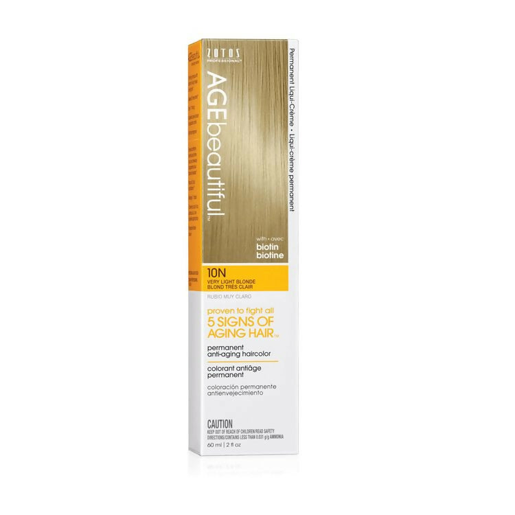 10N Very Light Blonde Permanent Liqui Creme Haircolor