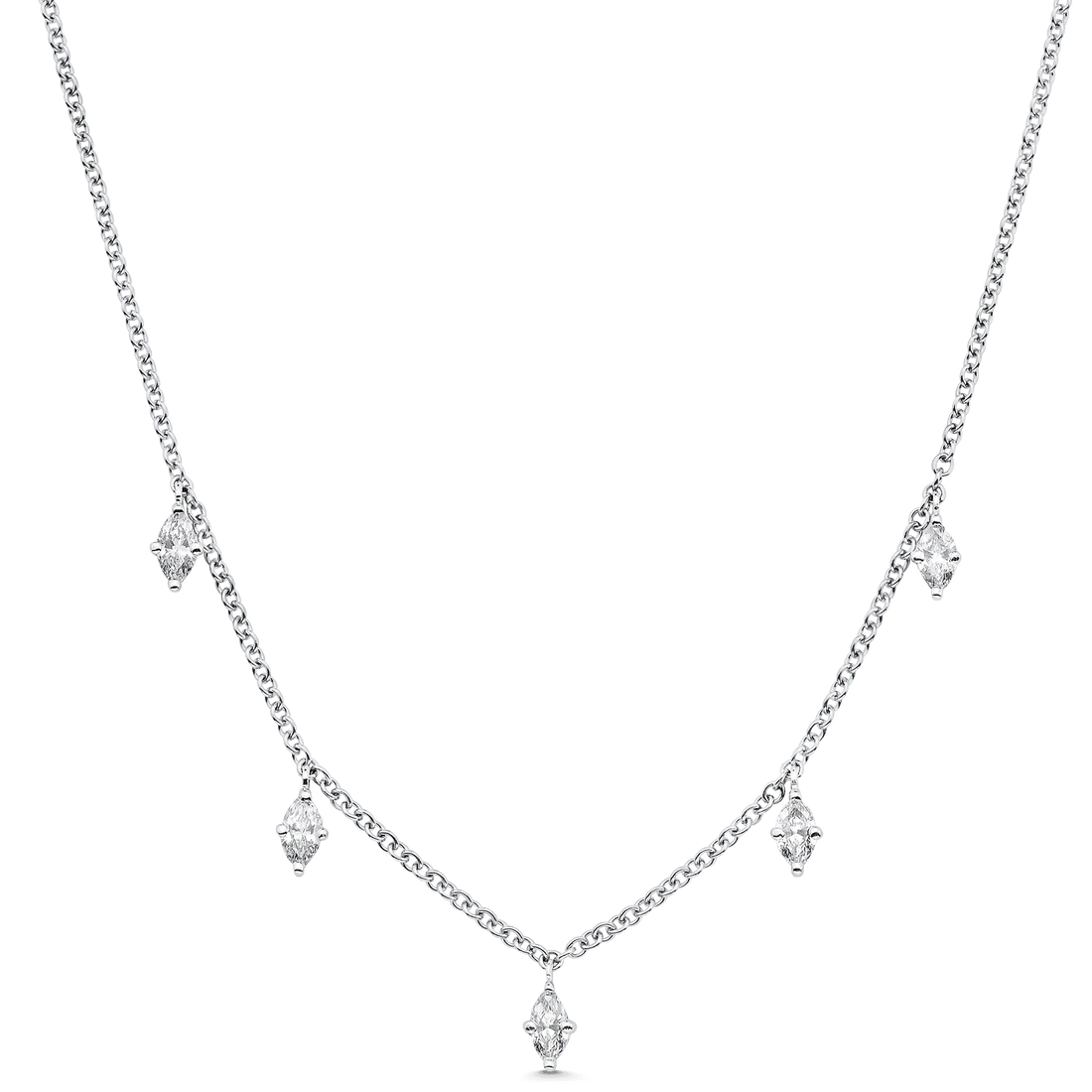 Dujour Marquise Diamond Necklace