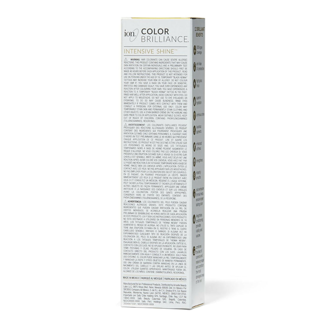 8N Light Blonde Brilliant 12 Permanent Gloss Hair Color