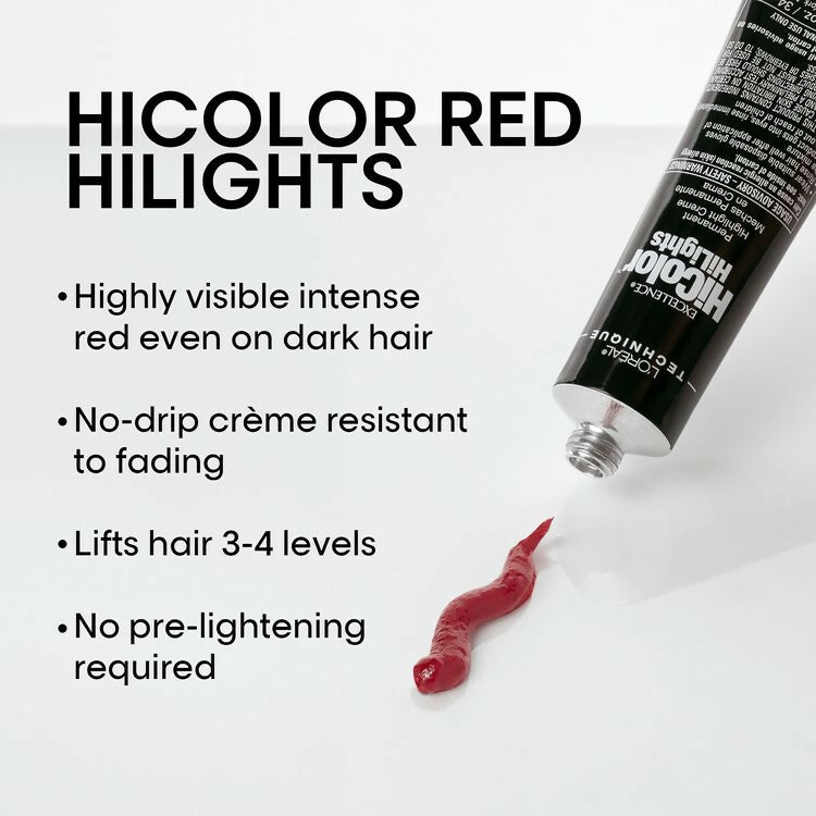 HiColor Red HiLights Red Permanent Creme Hair Color